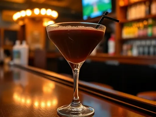 Chocolate Cake - At a Bar