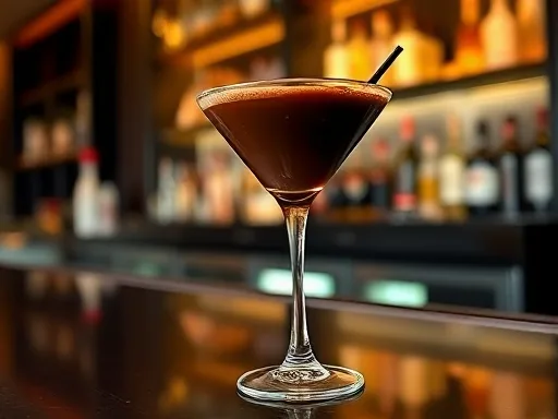 Chocolate Covered Martini - At a Bar