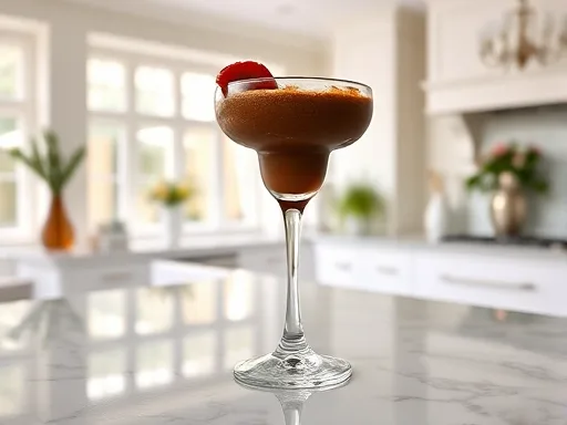 Chocolate Covered Strawberry Daiquiri - At Home