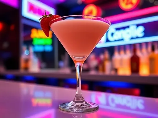 Chocolate Covered Strawberry - At a Bar