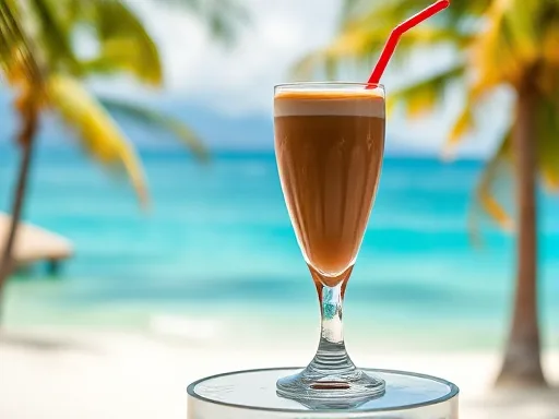 Chocolate Fudge Shake - Outdoors