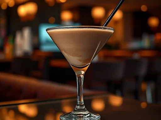 Chocolate Milkshake - At a Bar