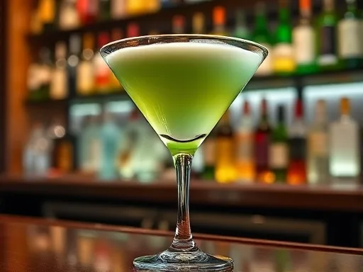 Chocolate Mint Rum - At a Bar