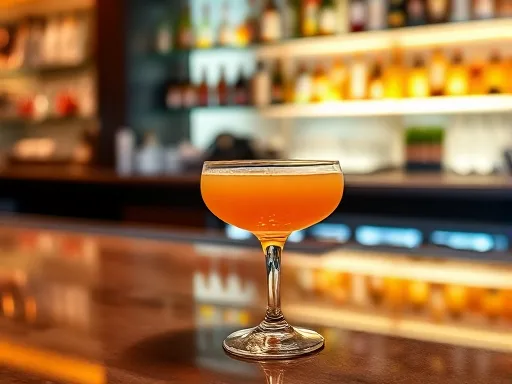 Chocolate Orange Frappe - At a Bar