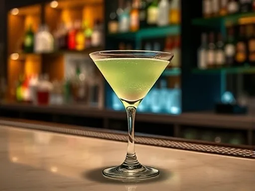 Christmas Martini - At a Bar