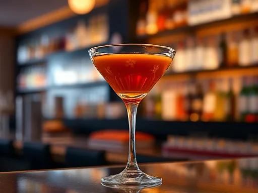 Chrysanthemum Cocktail - At a Bar