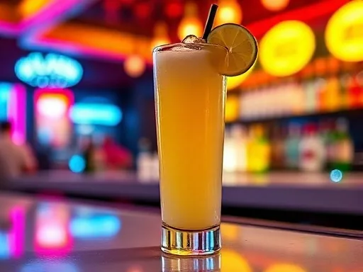 Cinderella mocktail at a bar