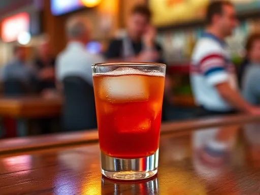 Cinnamon Apple Shooter - At a Bar