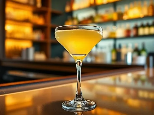 Citrus Martini - At a Bar