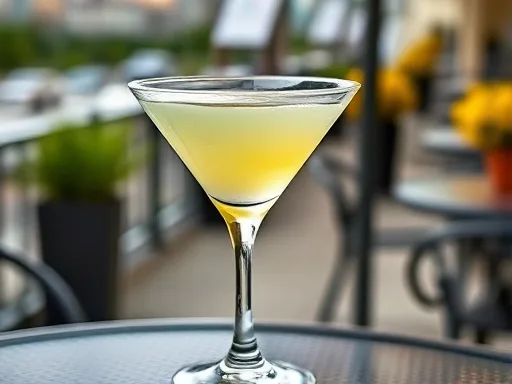 Citrus Martini - Outdoors
