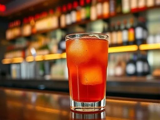 Clamato Cocktail - At a Bar