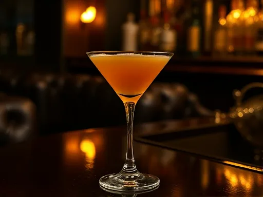 Claridge Cocktail - At a Bar