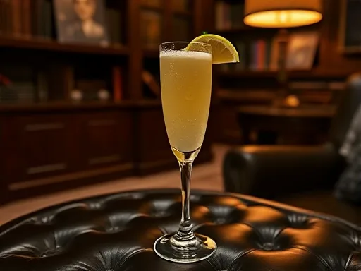 Classic Champagne Cocktail - At Home