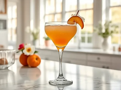 Classic Peach Daiquiri - At Home