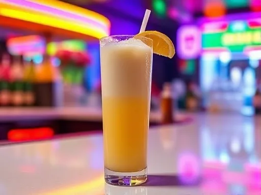 Coconut Banana - At a Bar