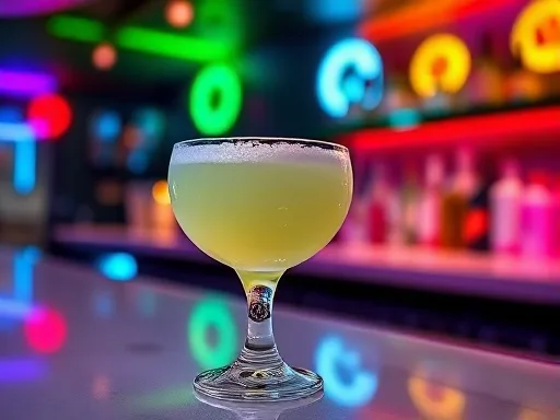 Coconut Gin - At a Bar