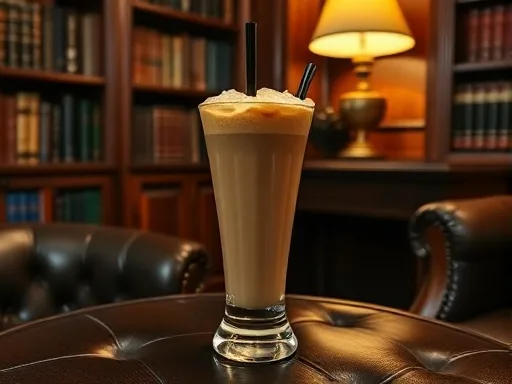 Coffee Egg Nog - At Home