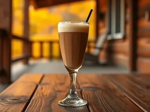Coffee Egg Nog - Outdoors