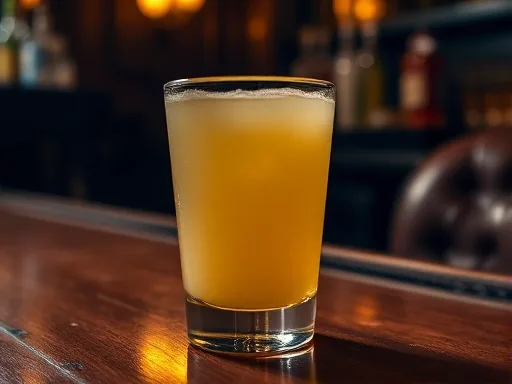 Coffee Sour - At a Bar