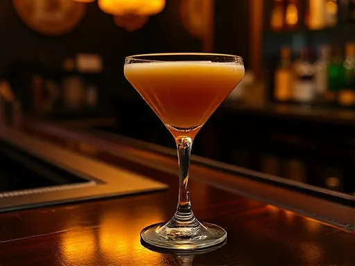 Cognac Flip - At a Bar