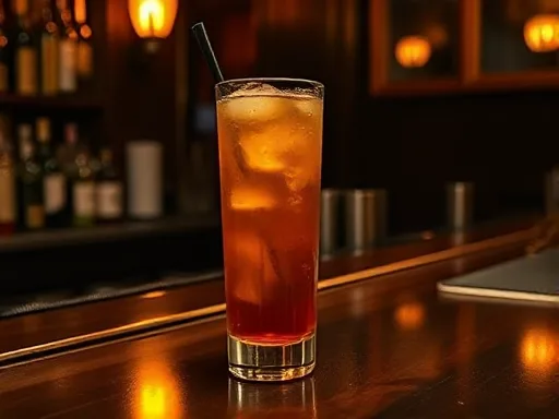 Cognac Highball - At a Bar