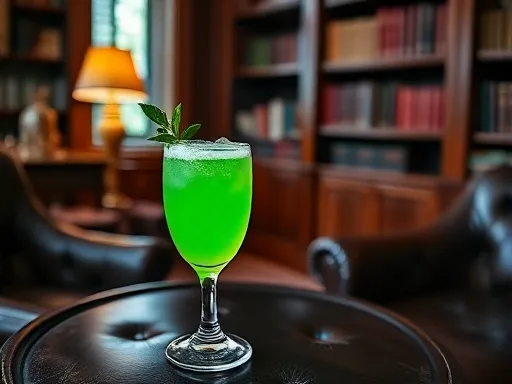 Cognac Mint Frappe - At Home
