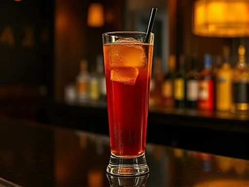 Cognac and Soda - At a Bar