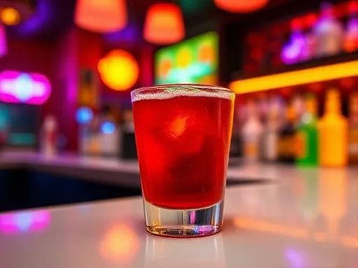 Columbian Nose Bleed - At a Bar