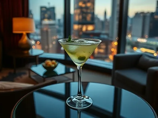 Cool Yule Martini - At Home