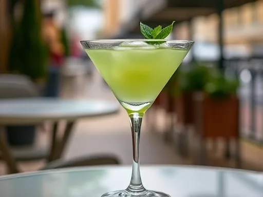 Cool Yule Martini - Outdoors