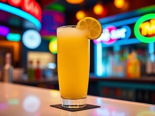 Coppertone Punch - At a Bar