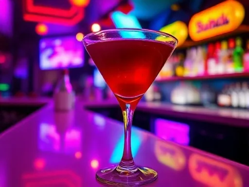 Cosmopolitan Cocktail #2 - At a Bar