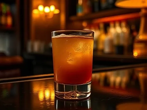 Cosmopolitan Delight - At a Bar