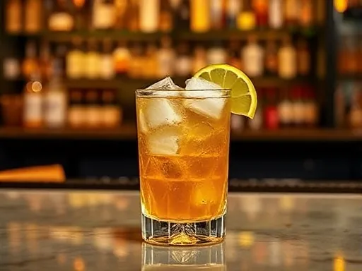 Cracked Chandelier - At a Bar