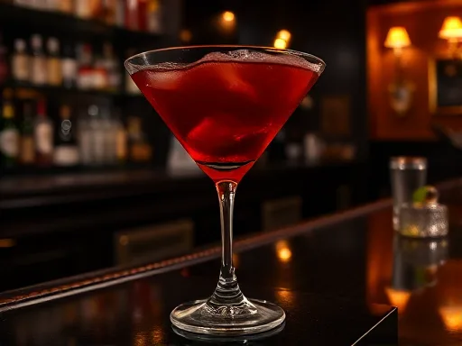 Cranberry Blast - At a Bar