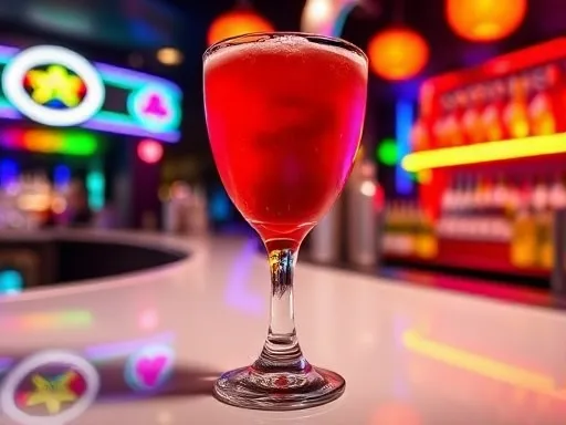 Cranberry Bomber - At a Bar
