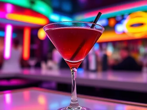 Cranberry Frog - At a Bar