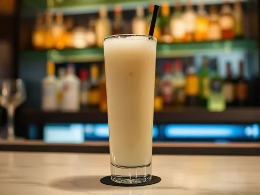 Cream Fizz - At a Bar
