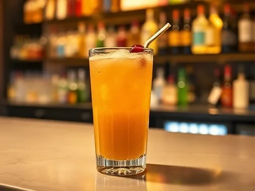 Cream Sherry Cobbler - At a Bar