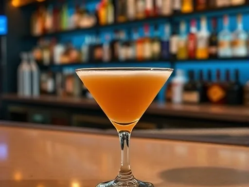 Cream Sherry Flip - At a Bar