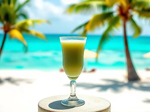 Creamy Grasshopper - Outdoors