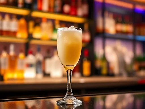 Creamy Screwdriver - At a Bar