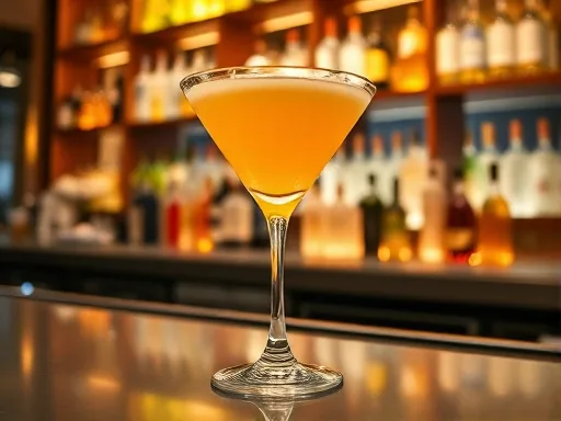 Creme de Gin Cocktail - At a Bar