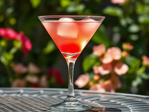Crimson Cocktail - Outdoors