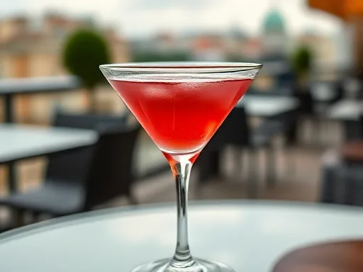 Crimson Martini - Outdoors