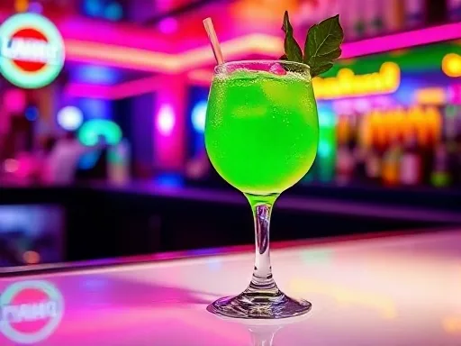 Crocodile Cooler - At a Bar