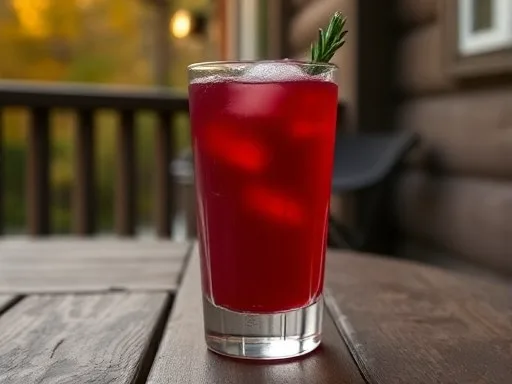 Crystal Cranberry - Outdoors