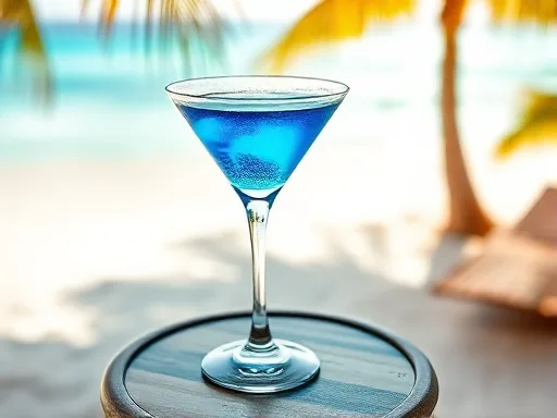 Crystal Slipper Cocktail - Outdoors