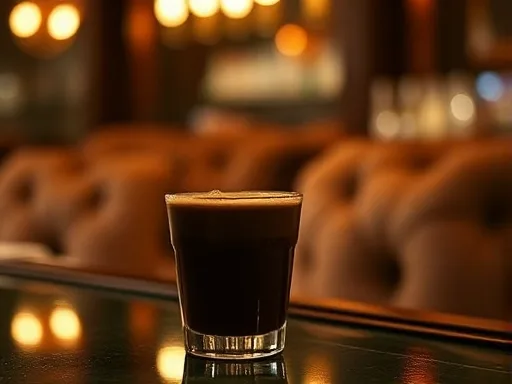 Cuban Hot Coffee - At a Bar
