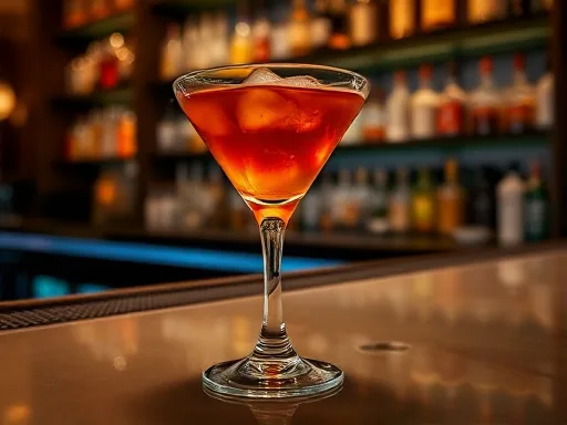 Cuban Manhattan - At a Bar